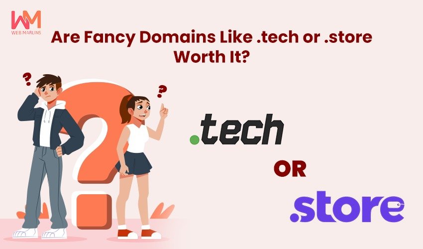 Are Fancy Domains Like .tech or .store Worth It?
