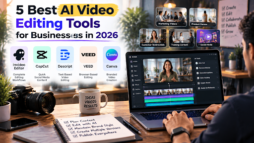 5 Best AI Video Editing Tools for Businesses in 2026